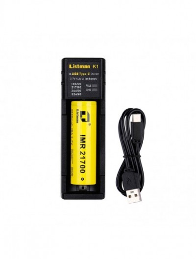 Chargeur K1 1A USB Type-C Listman