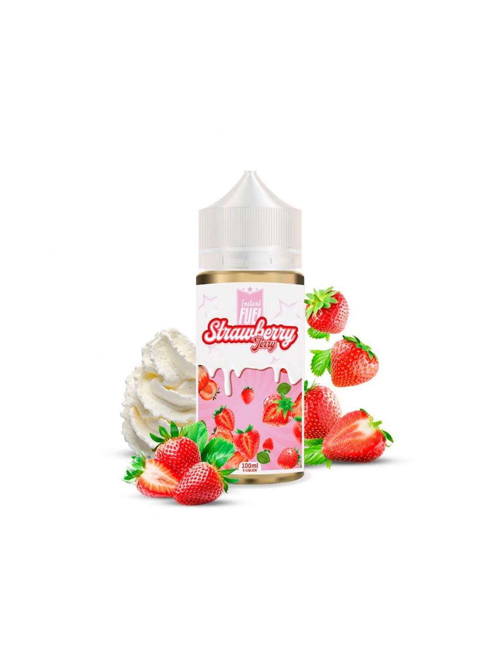 Strawberry Jerry 100ml 0mg By Fighter Fuel