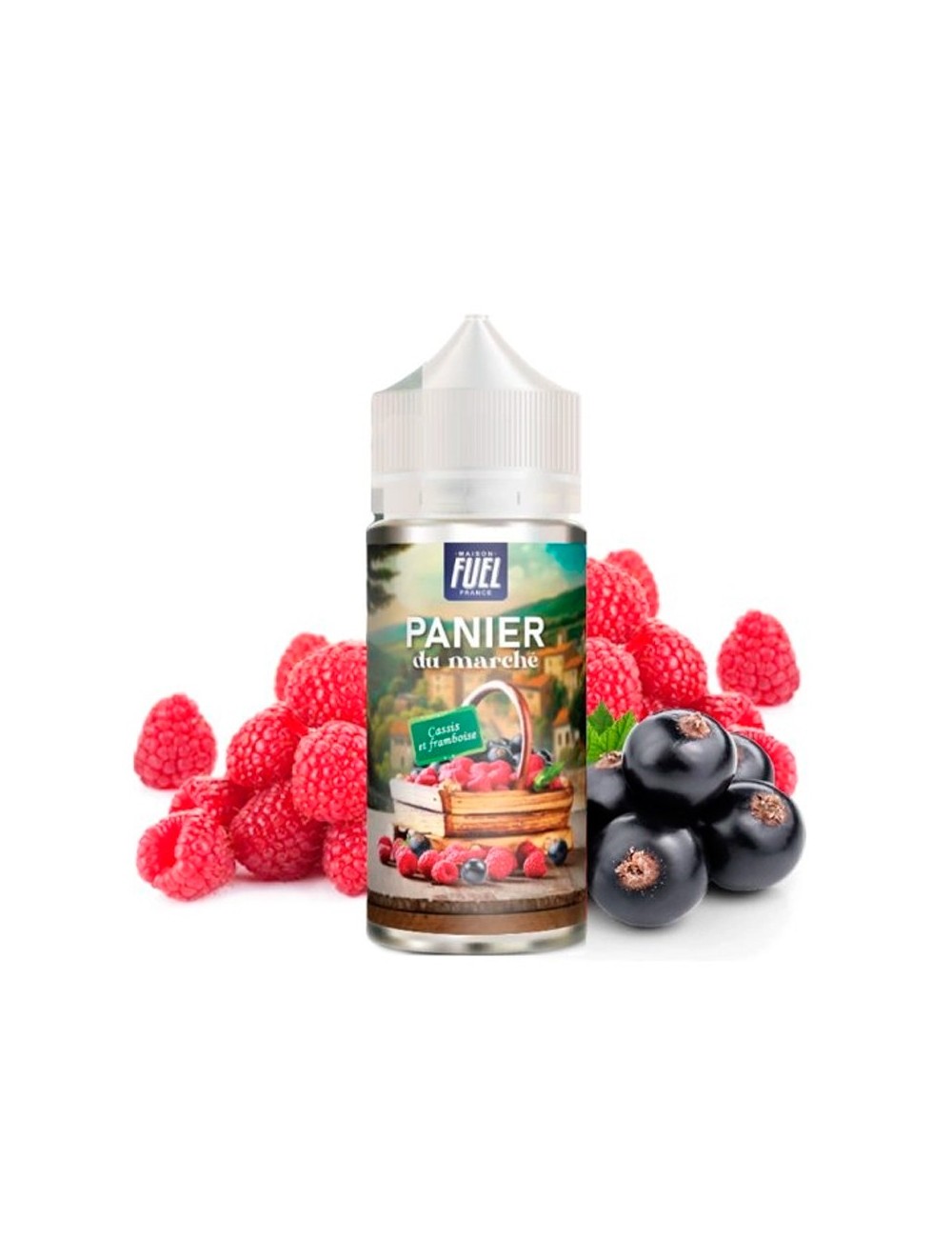 Cassis et Framboise 0mg 100ml - Panier Du Marché by Maison Fuel