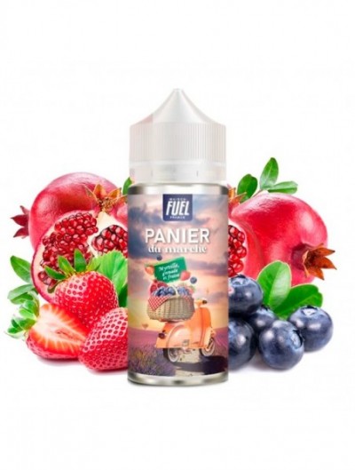 Myrtille Grenade et Fraise 0mg 100ml - Panier Du Marché by Maison Fuel